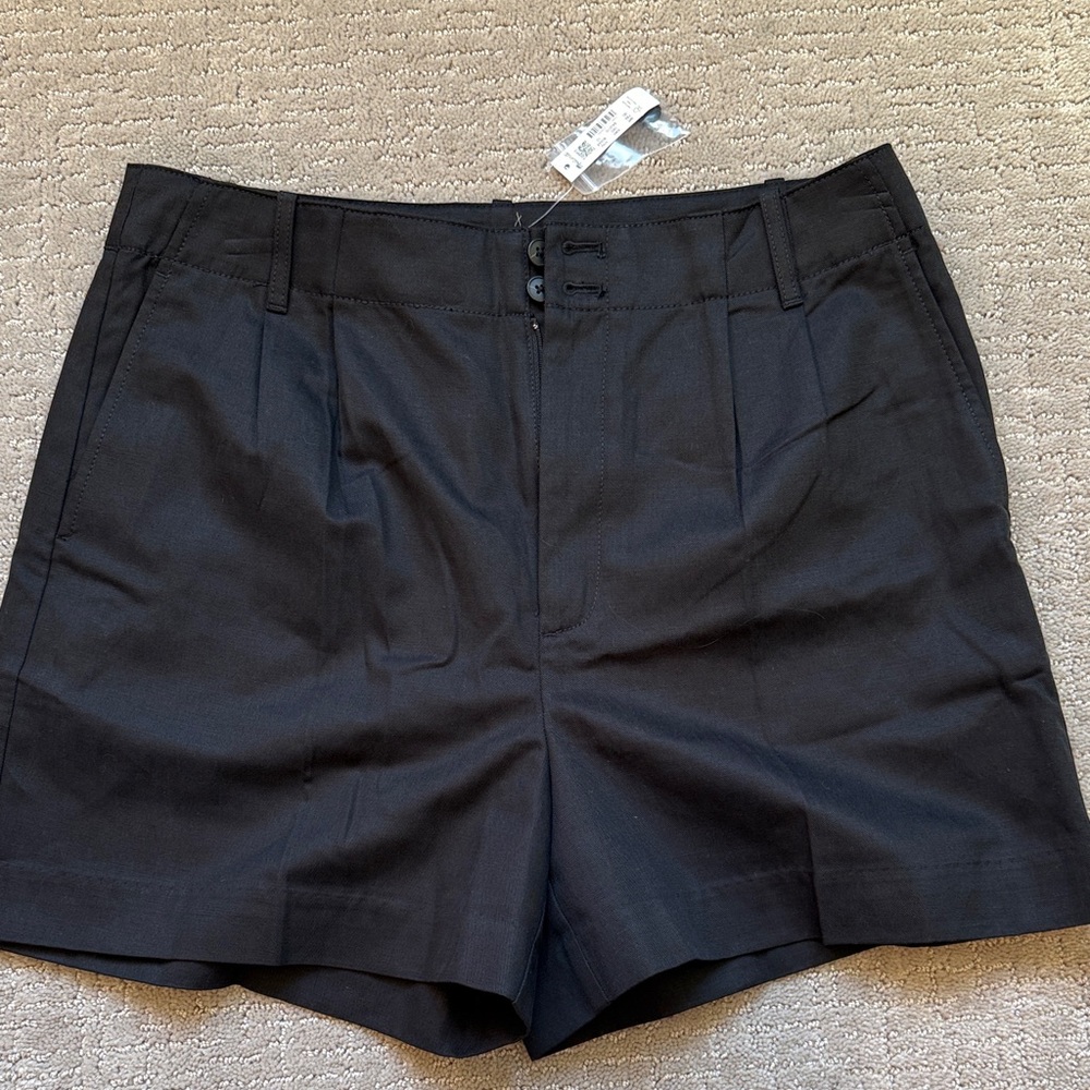 Madewell Drapey Twill Pleated Short - 10